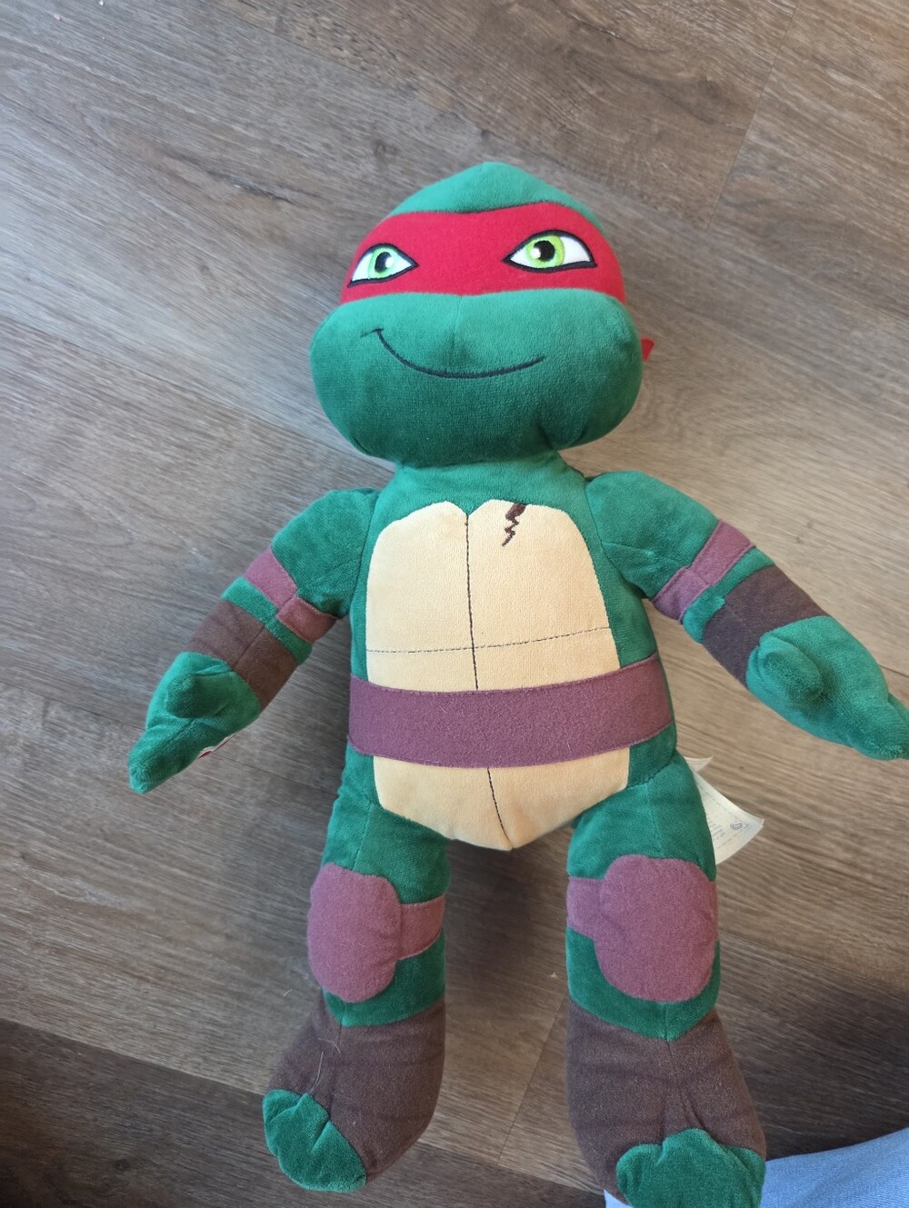 Build a Bear Teenage Mutant Ninja Turtles Raphael Plush Red TMNT *NO SHELL*